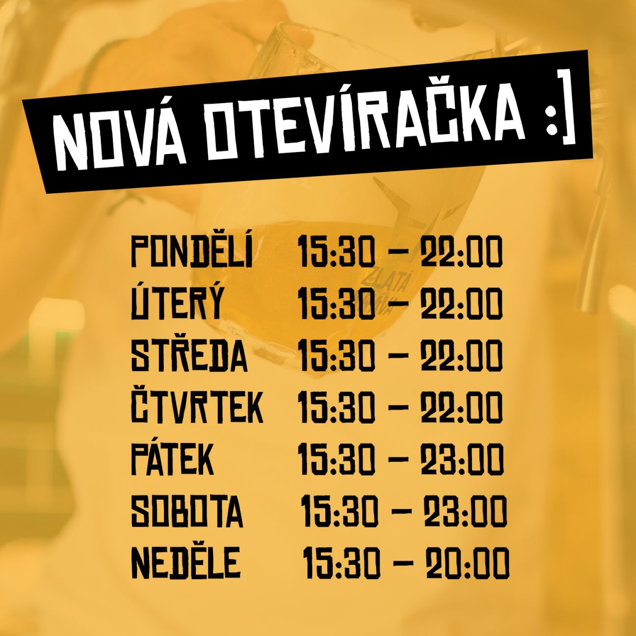 Nová otevírací doba Šalandy